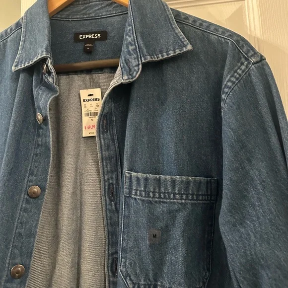 Men’s express denim jacket - Picture 2 of 6
